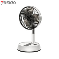 Yesido YF11 Foldable and Adjustable Pedestal Fan (with Remote Control) White