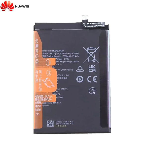 Batterie Original pour Huawei Nova Y90 02355AVL HB496493EGW
