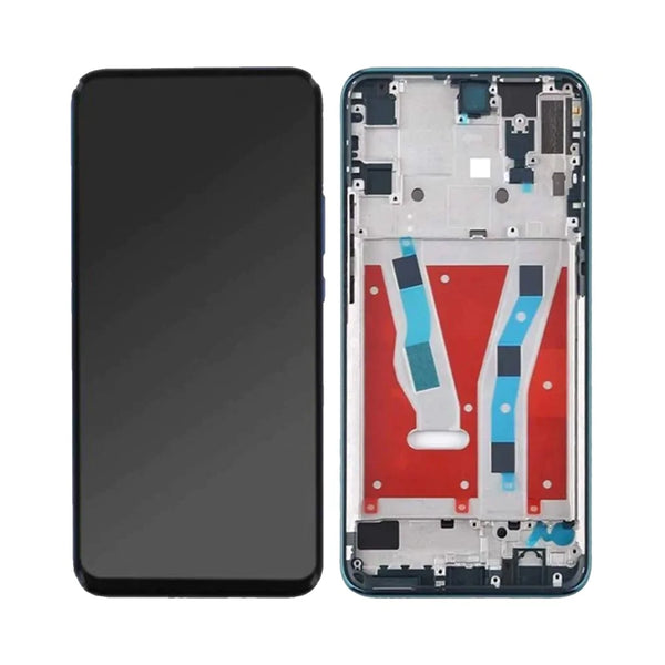 Touch Screen with Frame for Huawei P Smart Z Sapphire Blue
