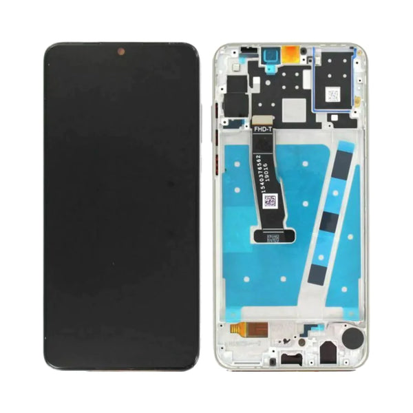 Ecran Tactile avec Ch_ssis pour Huawei P30 Lite New Edition Blanc