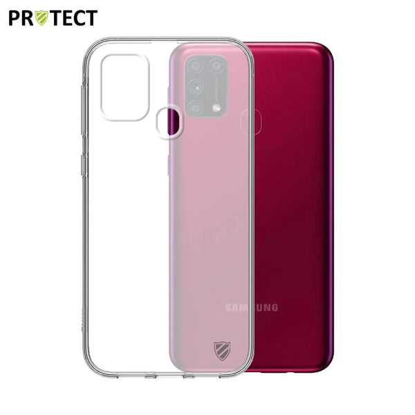 保_シリコンケ_ス Samsung Galaxy M31 M315 用 透明
