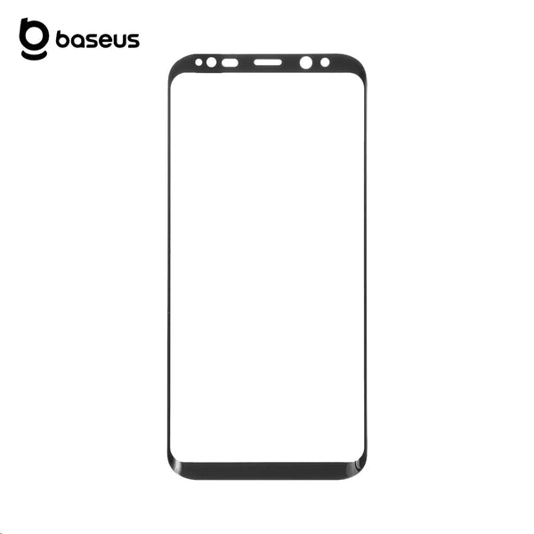 Baseus Kaca Tempered Full kanggo Samsung Galaxy S8 Plus G955 Black