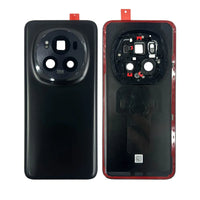 Honor Magic 6 Pro ブラック用プレミアム バックカバ_