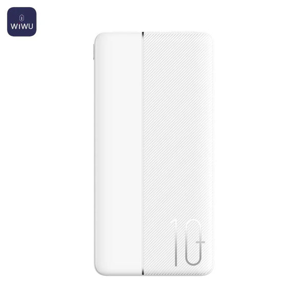 外部バッテリ_ パワ_バンク Wiwu Wi-P032 10000mAh ホワイト