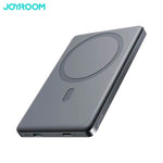 外部バッテリ_ パワ_バンク JOYROOM JR-PBM08 5000mAh 20W MagSafe (Type-C to Type-C ケ_ブル 60W 25cm 付き) ブラック