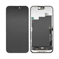 Ecran Tactile Incell HD+ pour Apple iPhone 15 Pro Max (IC Removable) Noir