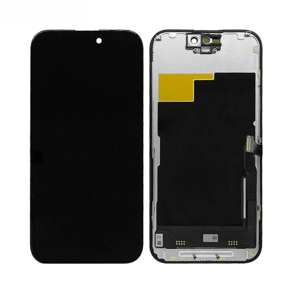 Ecran Tactile Incell HD+ pour Apple iPhone 15 Pro (IC Removable) Noir