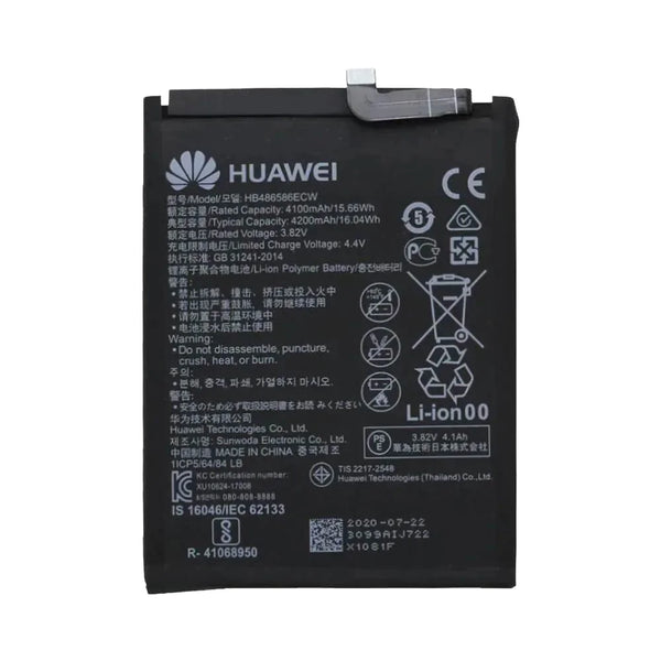 Akku Original gezogen Huawei P40 Lite HB486586ECW