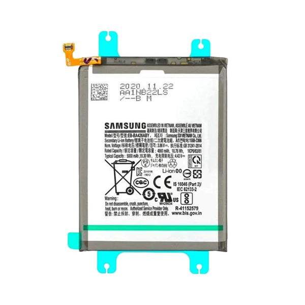 Batteria originale estratta Samsung Galaxy A42 5G A426 Galaxy A32 5G A326 Galaxy A72 4G A725 Galaxy A72 5G A726 Galaxy M32 M325 Galaxy M22 M225 EB-BA426ABY