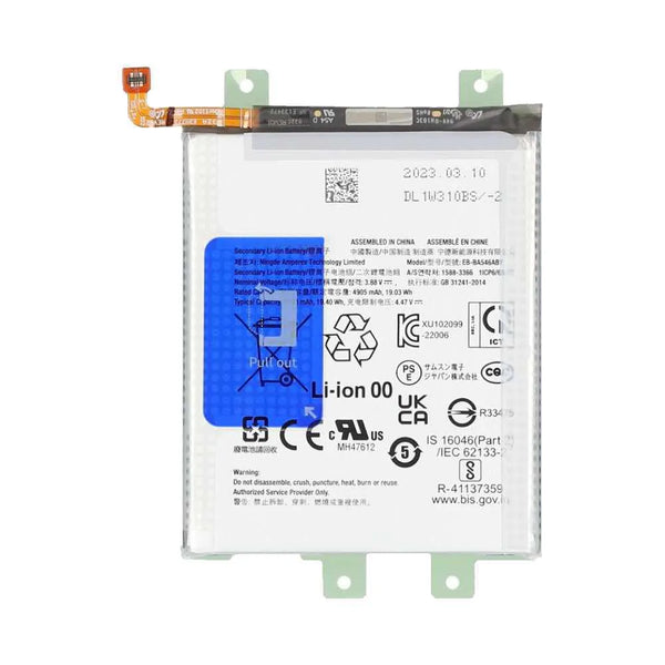 Batteria originale estratta Samsung Galaxy A54 5G A546 Galaxy A34 5G A346 Galaxy A25 5G A256 Galaxy A35 5G A356 Galaxy A55 5G A556 EB-BA546ABY