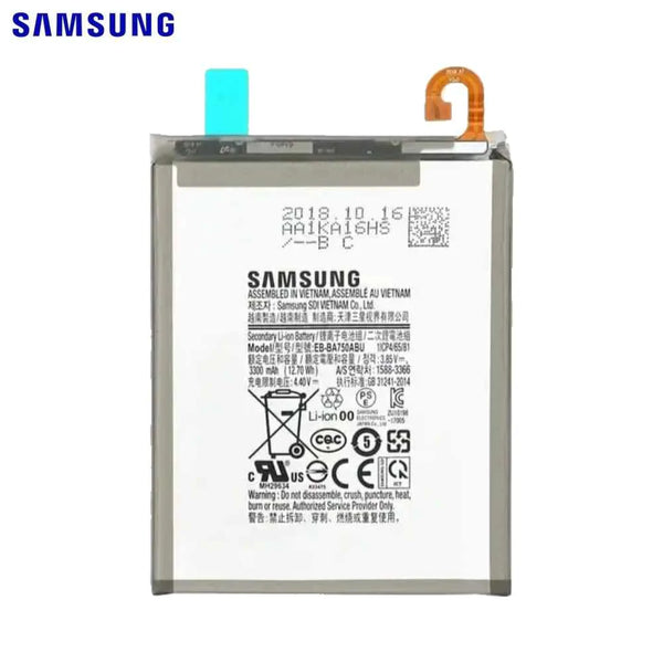 Batteria originale Samsung Galaxy A10 A105 Galaxy A7 2018 A750 GH82-18689A EB-BA750ABU