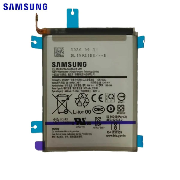 Batteria originale per Samsung Galaxy M31s M317 GH82-23775A EB-BM317ABY