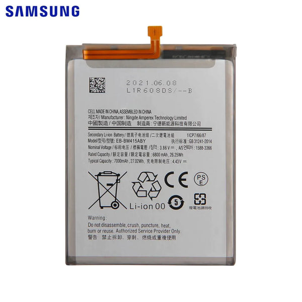 Batteria originale per Samsung Galaxy M51 M515 GH82-23569A EB-BM415ABY