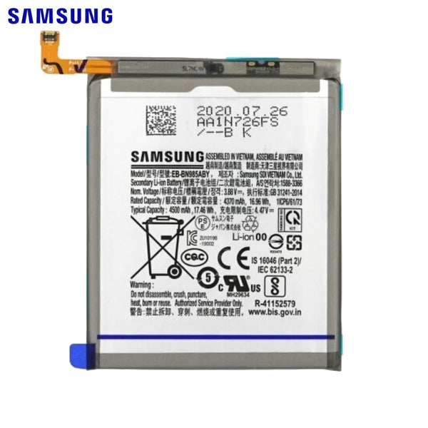 Batteria originale Samsung Galaxy Note 20 Ultra 5G N986 Galaxy Note 20 Ultra N985 GH82-23333A EB-BN985ABY