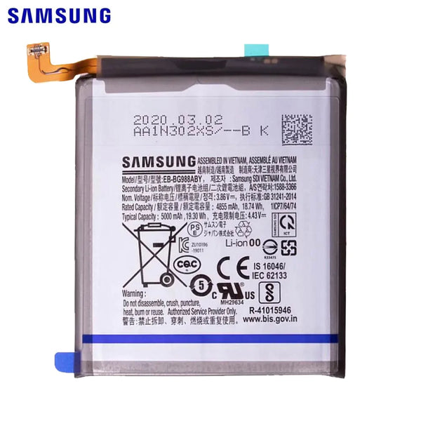 Batteria originale per Samsung Galaxy S20 Ultra G988 GH82-22272A EB-BG988ABY
