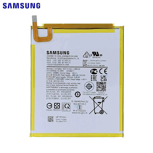 Batteria originale Samsung Galaxy Tab A7 Lite 4G T225 Galaxy Tab A7 Lite Wi-Fi T220 Galaxy Tab A9 Wi-Fi X110 Galaxy Tab A9 LTE X115 GH81-20631A HQ-3565S