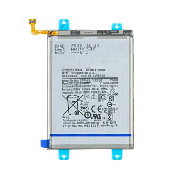 Batteria Premium Samsung Galaxy A21S A217F Galaxy A12 A125 Galaxy M12 M127 Galaxy A12 Nacho A127 Galaxy A02 A022F Galaxy A13 4G A135 Galaxy A13 4G A137 Galaxy A04s A047F EB-BA217ABY