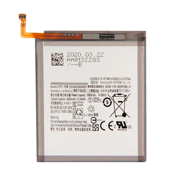 Batteria Premium Samsung Galaxy S20 G980 Galaxy S20 5G G981 EB-BG980ABY