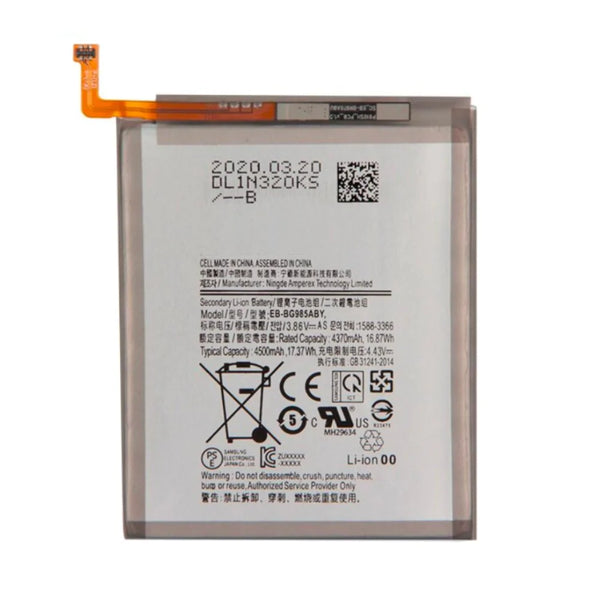 Batteria Premium Samsung Galaxy S20 Plus 5G G986 Galaxy S20 Plus G985 EB-BG985ABY