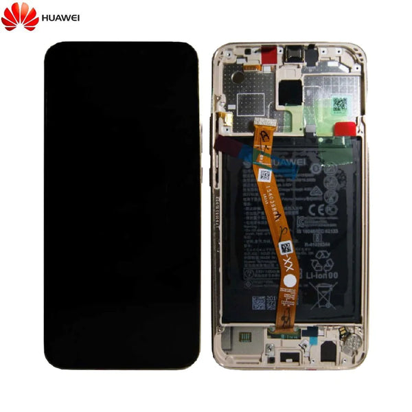 Pantalla Completa con Marco y Bater¨ªa Original Huawei Mate 20 Lite 02352DKN 02352GTV Dorado