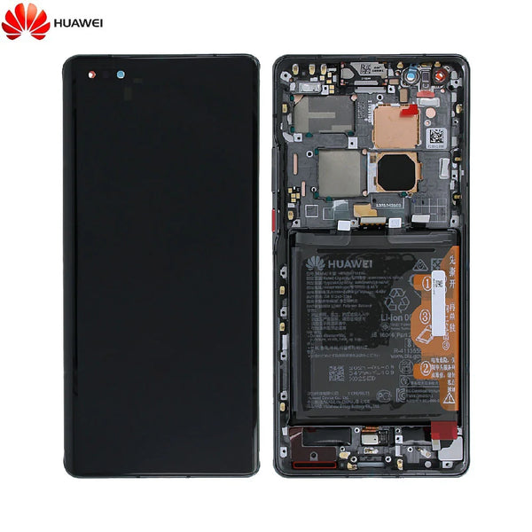 Pantalla Completa con Marco y Bater¨ªa Original Huawei Mate 40 Pro 02353YMT Negra
