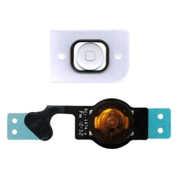 Bot¨®n de inicio blanco del iPhone 5 de Apple