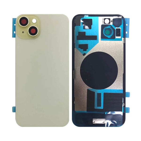 Apple iPhone 15 Plus Back Cover (Without Part) Yellow