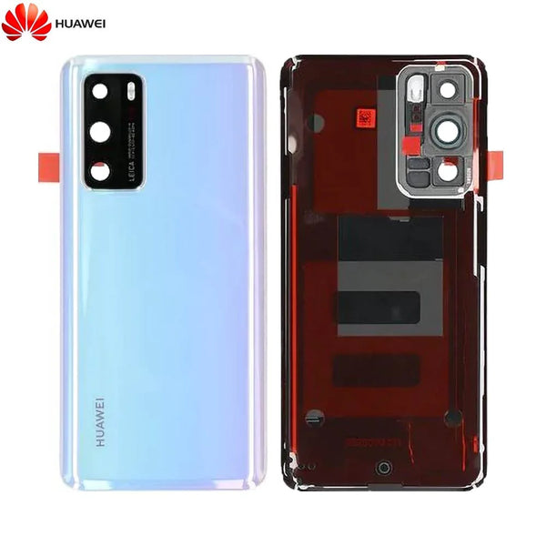 Cover posteriore originale Huawei P40 02353MGE bianca