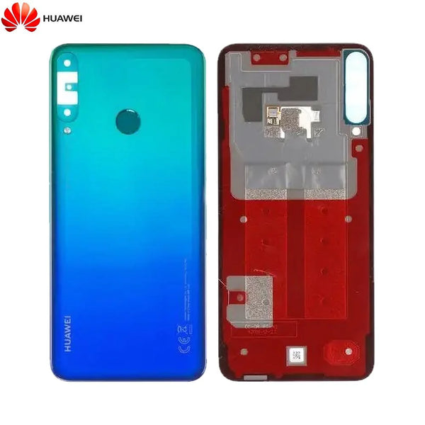 Capa traseira original Huawei P40 Lite E 02353LJF Aurora Azul