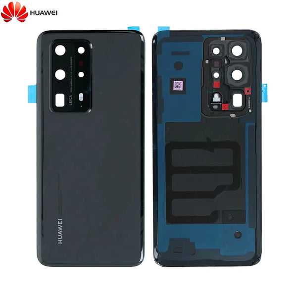 Capa traseira original Huawei P40 Pro Plus 02353SKU Cer_mica Preta