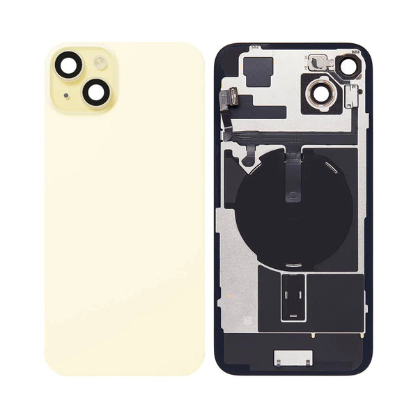 Original Pulled Apple iPhone 15 Plus Back Cover Yellow