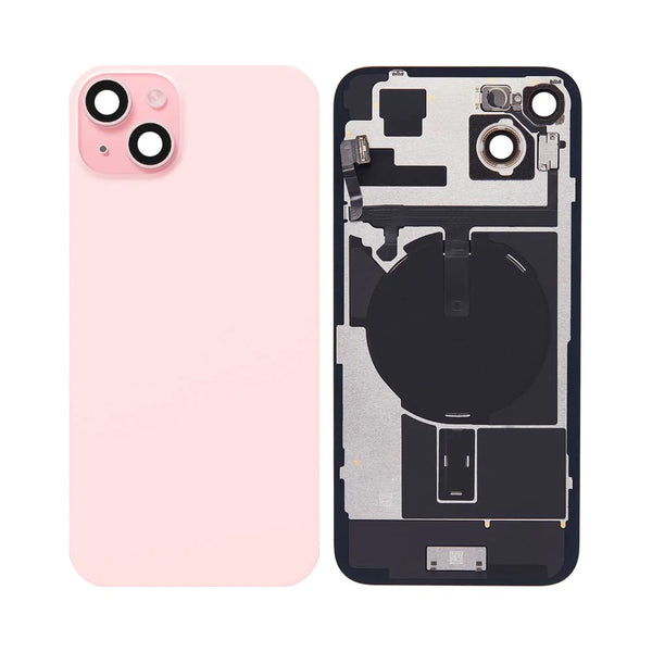 Original Pulled Apple iPhone 15 Plus Back Cover Pink