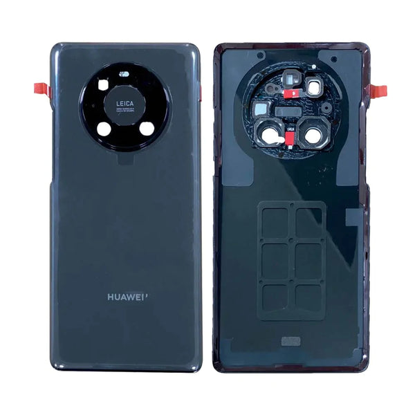 Funda trasera premium negra para Huawei Mate 40 Pro