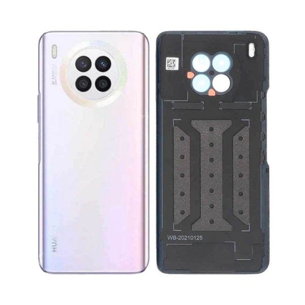 Huawei Nova 8i Premium Backcover Azurblau Silber