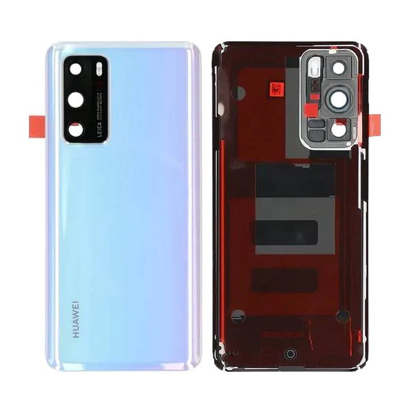 Cover posteriore bianca per Huawei P40 Premium