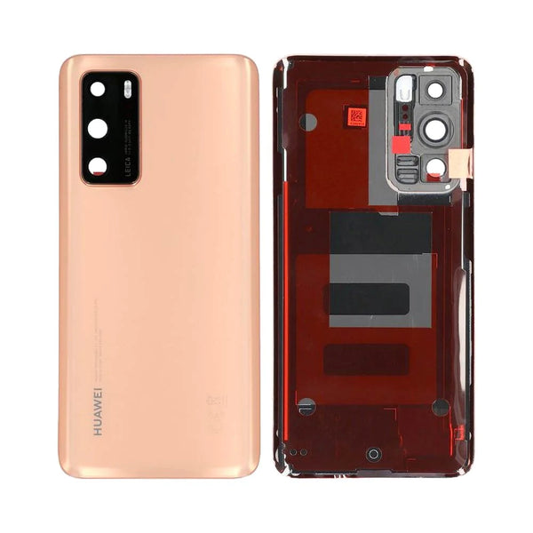 Huawei P40 Premium Backcover Blush Gold