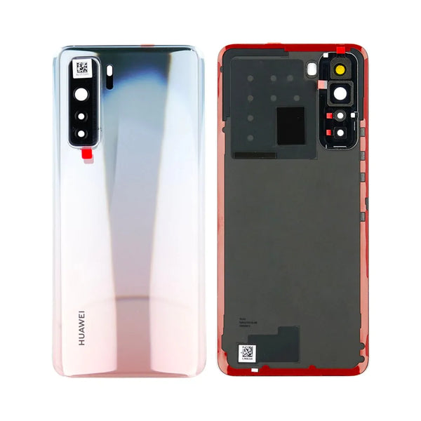 Capa traseira premium para Huawei P40 Lite 5G prata espacial