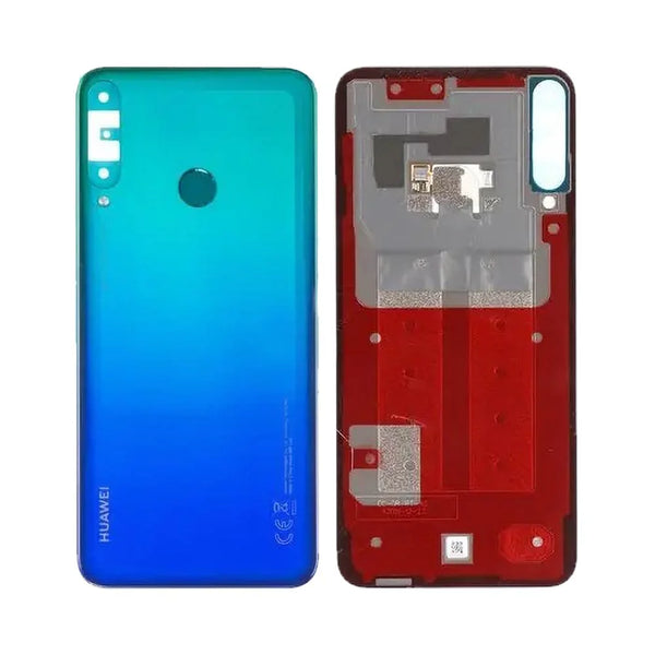 Huawei P40 Lite E Premium Back Cover Aurora Blue