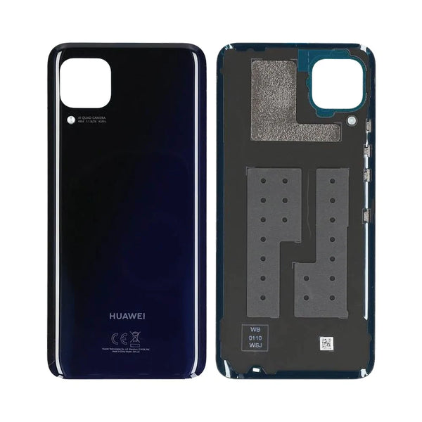 Cover posteriore premium per Huawei P40 Lite Carbon Black