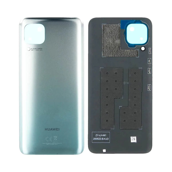 Huawei P40 Lite Premium Backcover Skyline Grau