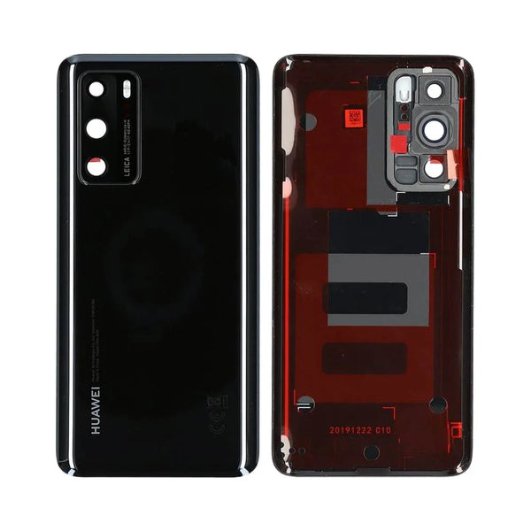 Huawei P40 Premium Back Cover Black