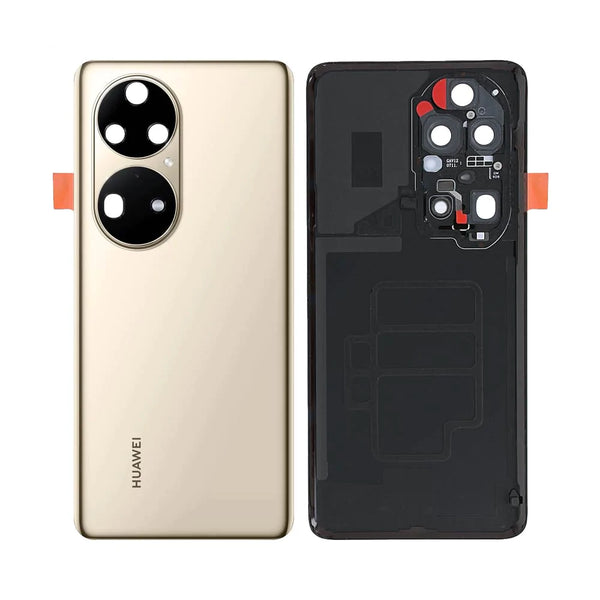 Huawei P50 Pro Premium Back Cover Gold
