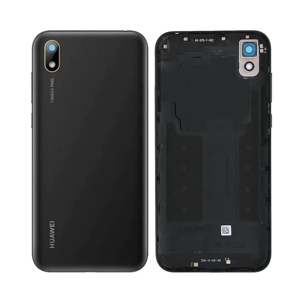 Capa traseira premium Huawei Y5 2019 preta carbono