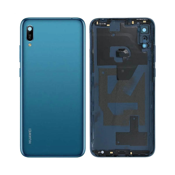Carcasa trasera premium para Huawei Y6 2019 azul zafiro