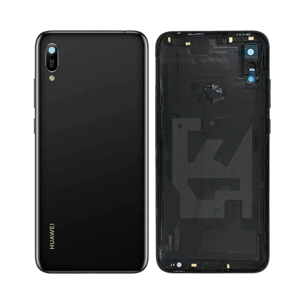 Cover posteriore premium nera per Huawei Y6 2019
