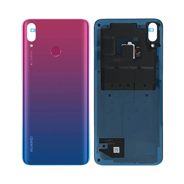 Capa traseira premium para Huawei Y9 2019 Aurora Roxa