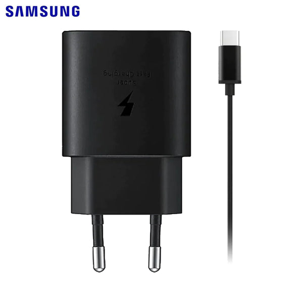 Cargador Samsung tipo C de 15 W y 2 A con cable tipo C a tipo C (1 m) EP-T1510XBEGEU, negro