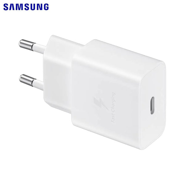 Cargador de red Samsung EP-T1510NWEGEU, 15 W, 2 A, blanco, tipo C