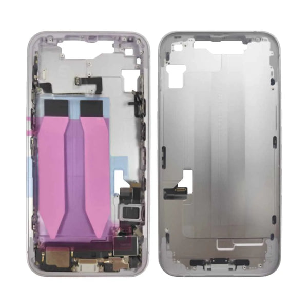Chasis intermedio original del iPhone 14 de Apple, color malva, extra¨ªdo