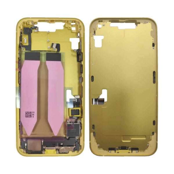 Original Pulled Apple iPhone 14 Plus Yellow Intermediate Chassis